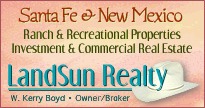 Santa Fe, NM Ranch, Investment and commercial property real estate
